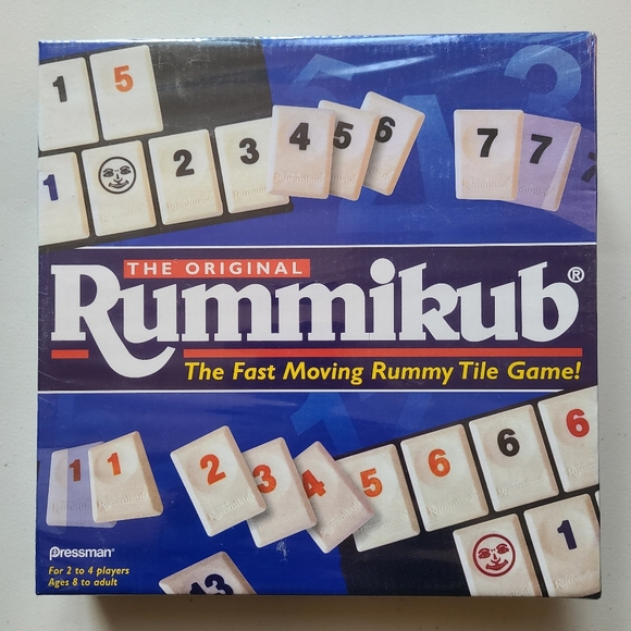 Other - Vintage Classic 1997 Rummikub Tile Game - Blend of Rummy & Mahjong - STEM Age 8+